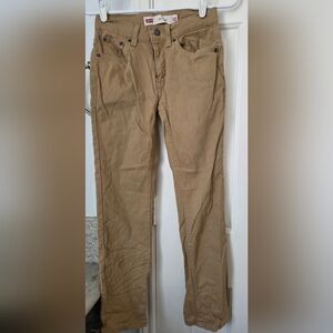 Levi's Boy's Khaki Chinos